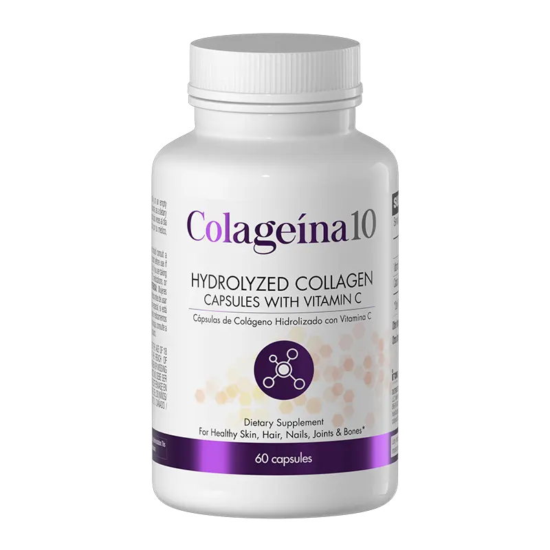 Collagen with Vitamin C in Capsules