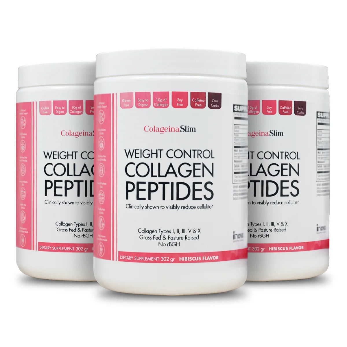 Colageina Slim - Buy 2 and get 1 free - 3 bottles + FREE Blender Wand
