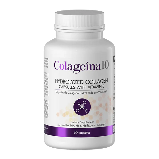 Collagen with Vitamin C in Capsules