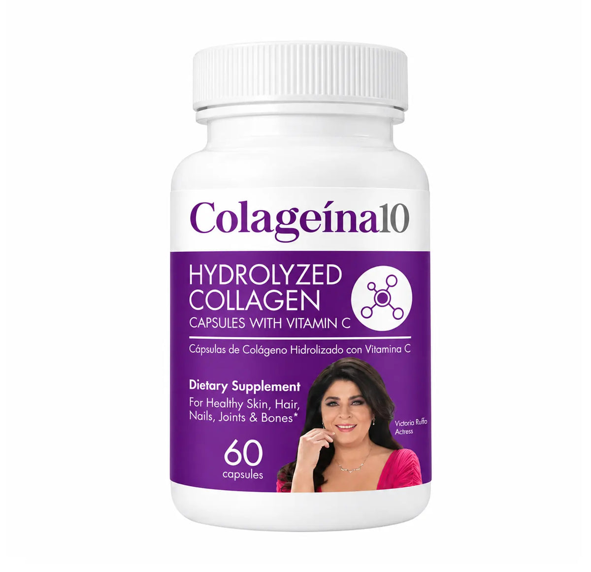 Collagen with Vitamin C in Capsules